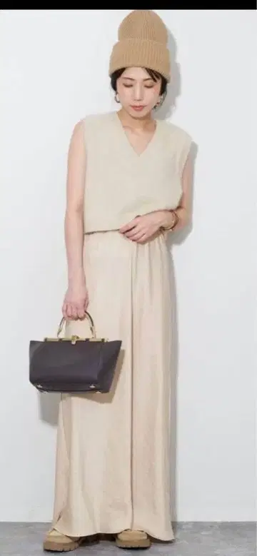 plage 캐시미어 믹스 퍼 베스트