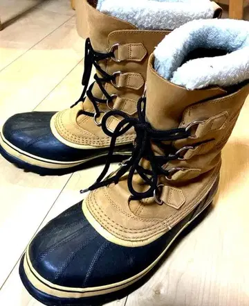 SOREL CARIBOU 워터프루프 카리부 베이지 부츠