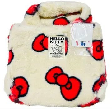 로데오 크라운즈 RODEO CROWNS 키티 KITTY 인조 모피 토트