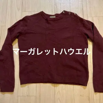 마가렛호웰 스웨터 모 캐시미어