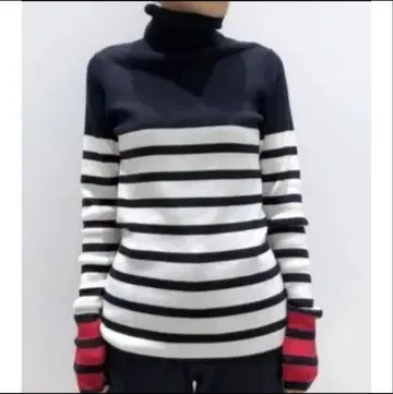 L'Appartement Border 터틀넥 니트