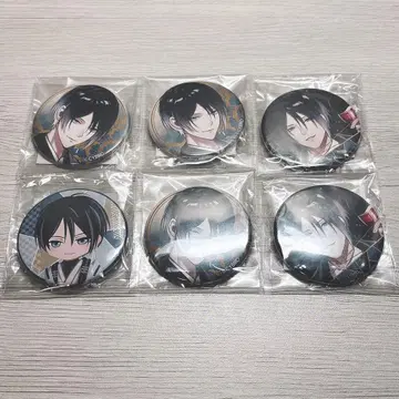 미남 겐지전 4주년 기념 스토쿠인/켄진 그의 다크한 이면 캔뱃지 6개