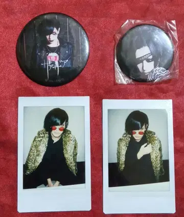 자아자아 히토키 폴라로이드 캔뱃지 세트