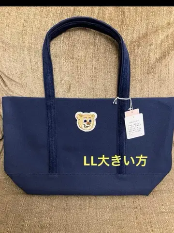 러브러리 바이 페이러 올드 테디 와펜 토트 네이비 대