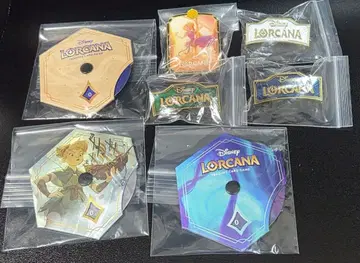 롤카나 핀 배지 4개 로아 카운터 3개 세트