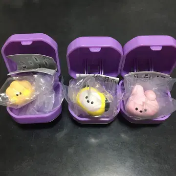 BTS BT21 통통 반지 3종 CHIMMY COOKY SHOOKY