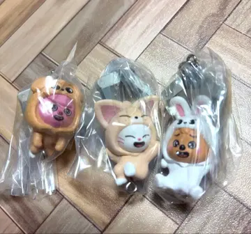 SKZOO 집게로 집어 연결하는 마스코트 3종 세트
