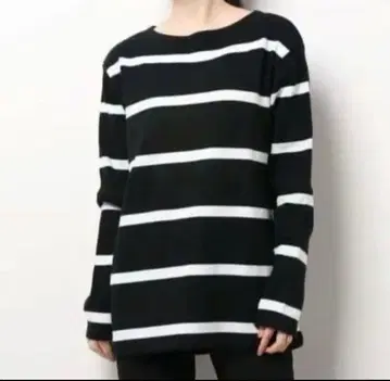 MAISON CORNICHON 보더 풀오버