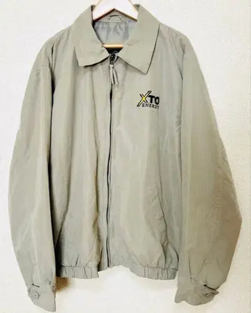 스윙탑 블루종 자켓 집업 베이지 90s