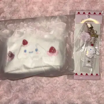 시나모롤 휘핑 시리즈 키링 파우치