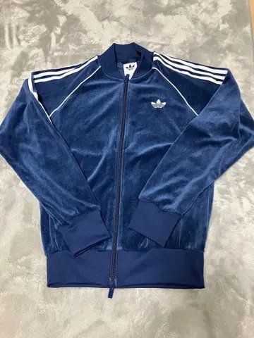 아디다스 오리지널스 블루 벨로아 저지 S