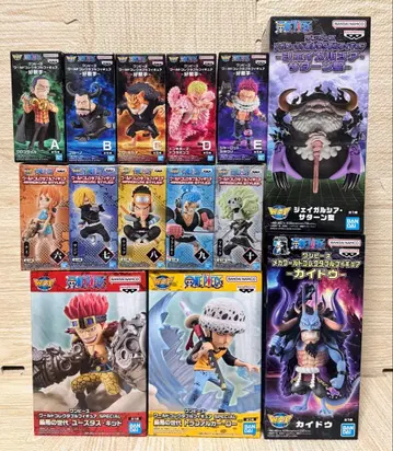 원피스 월드 컬렉터블 피규어 14종 미개봉 새상품