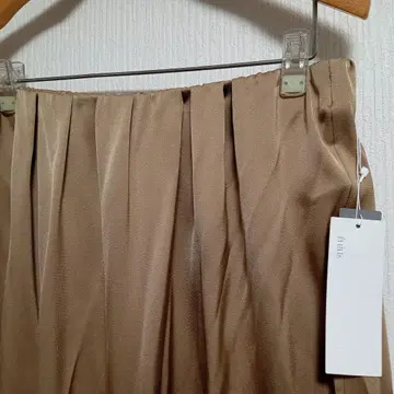 빅 사이즈 3L 자유구 실크 스커트