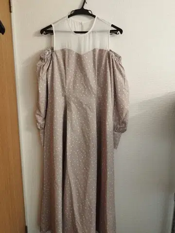 rienda 롱 원피스 핑크 베이지 미사용 새상품 M