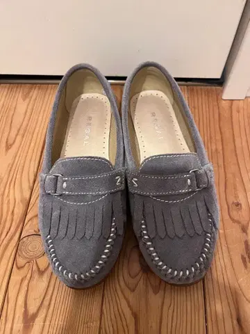 REGAL 프린지 스웨이드 로퍼