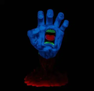 산타크루즈 스크리밍 핸드 피규어 40주년 기념 피규어 한정판