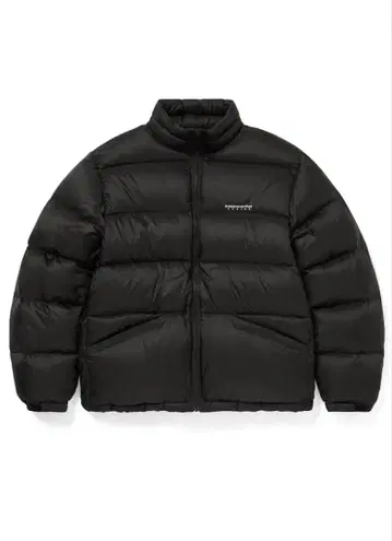 디스이즈네버댓 다운 푸퍼 재킷 블랙