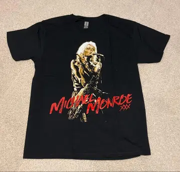 Michael Monroe 2025 내한 굿즈 티셔츠 사이즈 L 새상품