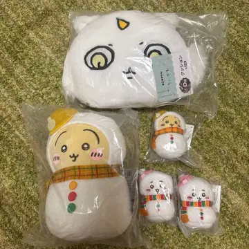 치이카와 에니마이 복권 봉제 인형 마스코트 5종 세트