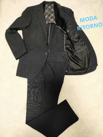 [새상품급] MODA RITORNO 셋업 수트 스트라이프 A6 그레이