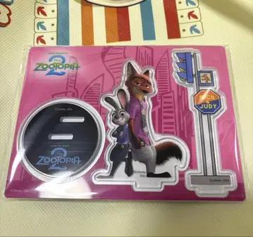 주토피아 G상 아크릴 스탠드 닉 주디 세븐 복권 신호기