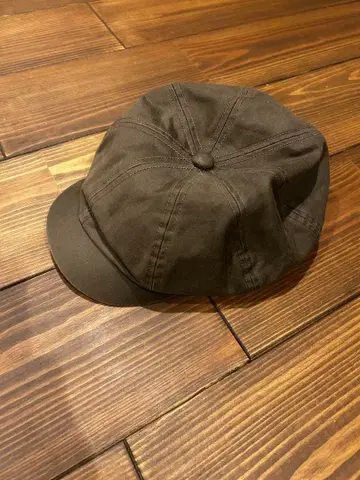 KNOX 헌팅 모자 다크 브라운 워크캡 카모플라쥬 내부