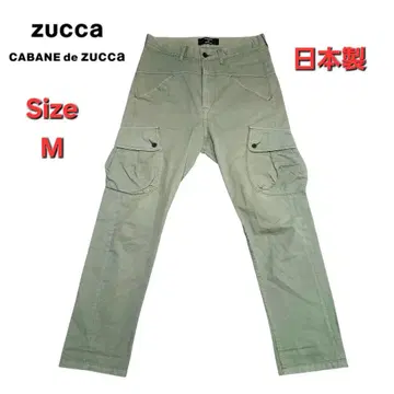 CABANE de ZUCCa 주카 카고 팬츠 밀리터리 올리브 M
