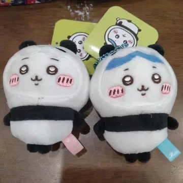 치이카와 팬더 마스코트 치이카와 하치와레 2점 새상품
