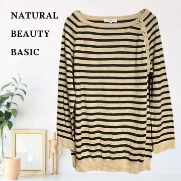 zB1007 [ M ] NATURAL BEAUTY BASIC 상의 니트
