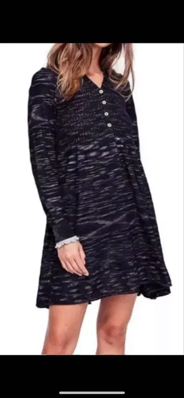 택 포함 새상품 Free People 여성용 니트 원피스 M