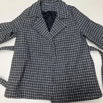 택 포함 그레일 코트 자켓 F