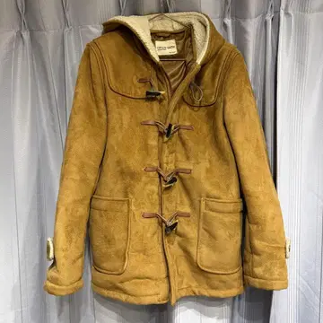 OPEN DICH 브라운 더플 코트 M