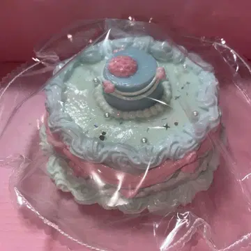 스카이블루와 핑크 케이크 흐릿한 봉투 스퀴즈 kikisquishy