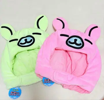 2개 세트 모닝구 무스메 모무스 미니모니. 따라쟁이 모자