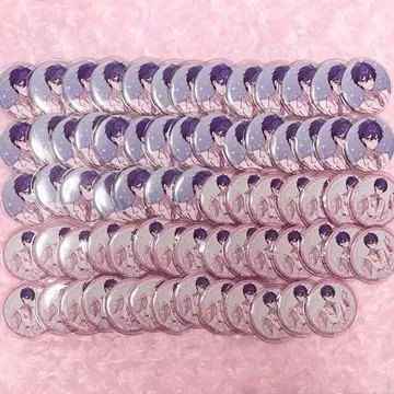 KAITO 사쿠라미쿠 벚꽃 파티 캔뱃지 70개 묶음 판매 세트