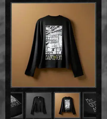 Mrs. GREEN APPLE BABEL no TOH 롱 슬리브 티셔츠