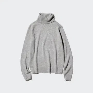 UNIQLO 100% CASHMERE 터틀넥 스웨터 L