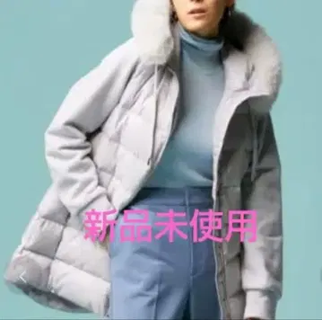 미사용 새상품 택 포함 두클라쎄 이소재 리얼 다운 푸드코트 L사이즈