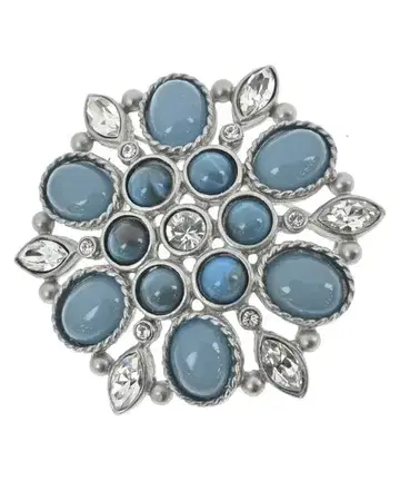 I C B 브로치 코사지 여성용