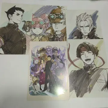 대역전재판 엽서