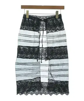 BEAMS BOY 미디 스커트 여성용