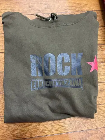 야자와 에이요시 E.YAZAWA 후드 부착 후드티 XL 사이즈