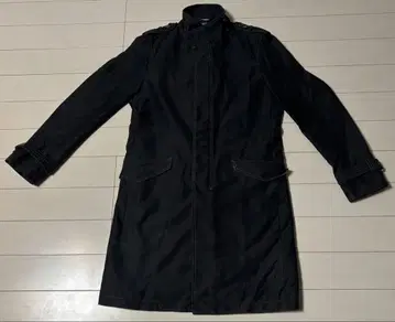 토네이도 마트 TORNADOMART 블랙 트렌치코트 성인 코트