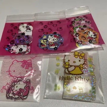 산리오 키티 플레이크 씰