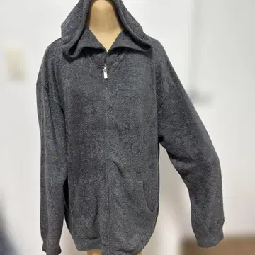 GELATO PIQUE 그레이 풀 집업 후드티