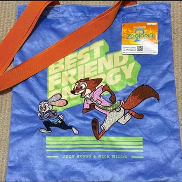 12 주토피아2 사가라 자수풍 토트백 라운드원 한정판 닉 주디