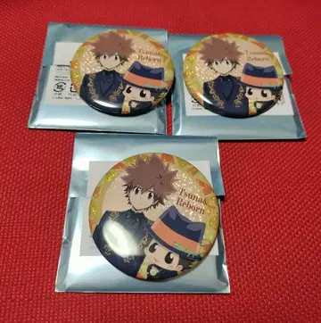 로손 HMV 가정교사 히트맨 REBORN! 츠나 캔뱃지 리본