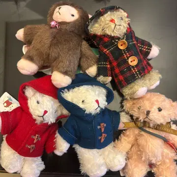 1 미사용품 TULLYS COFFEE 타리즈 베어 풀세트