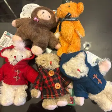 2 미사용품 TULLYS COFFEE 타리즈 베어 풀세트