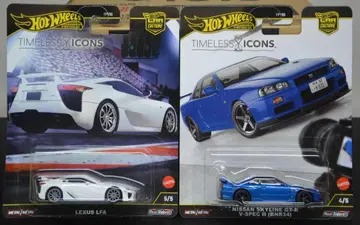 핫휠 스카이라인 GT-R V-SPEC II 렉서스 LFA